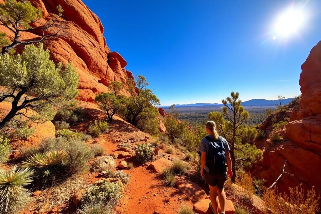 Australia hiking