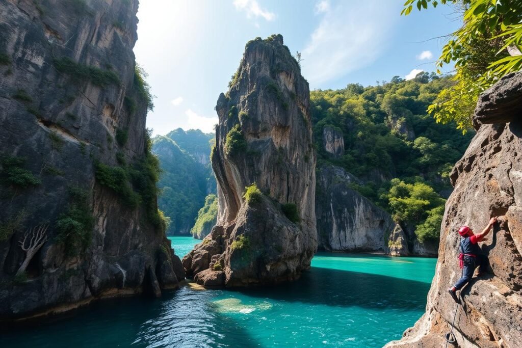 Rock Climbing in Thailand